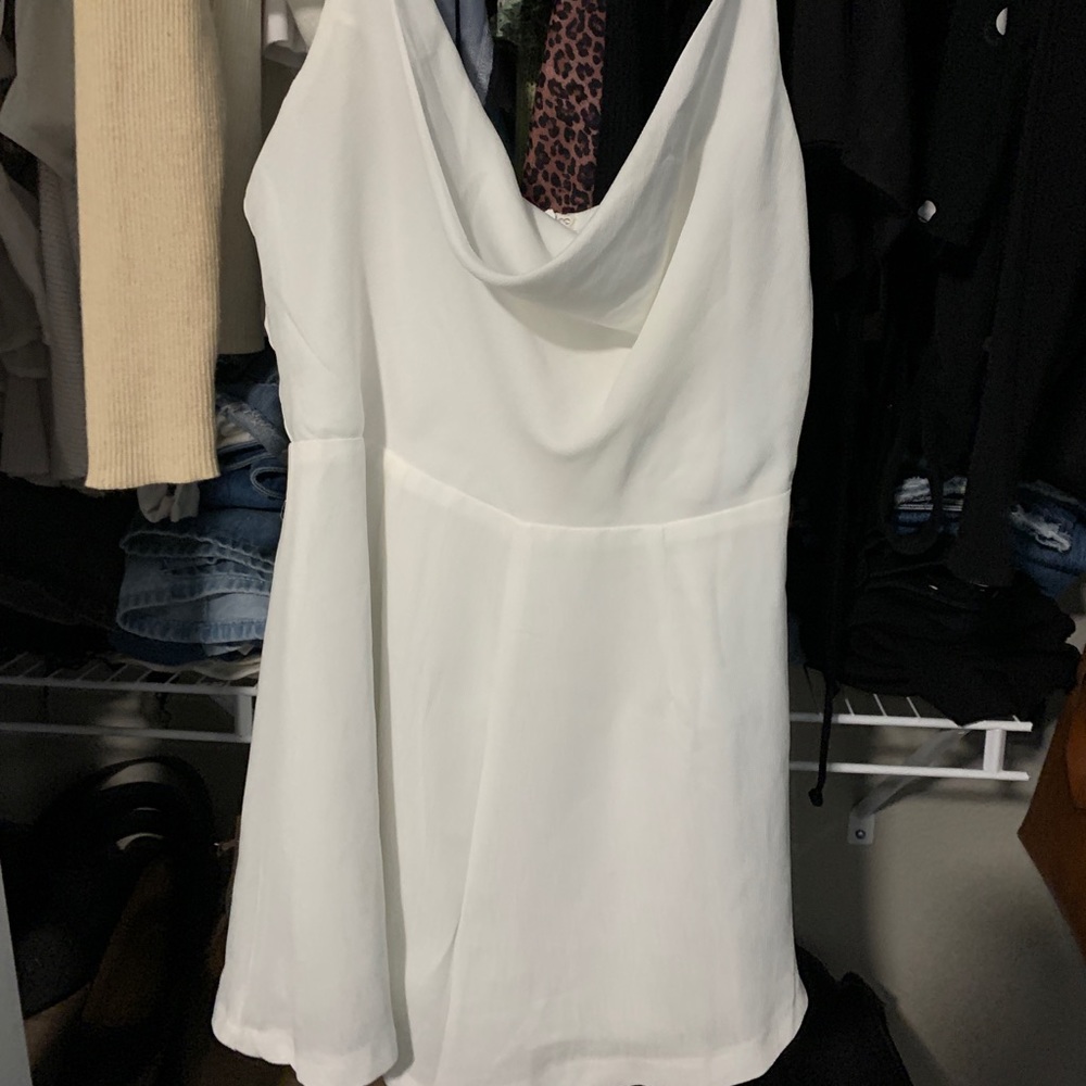 White Princess Polly Romper